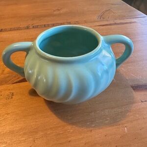 Vintage Franciscan Coronado Sugar Bowl, Teal, No Lid